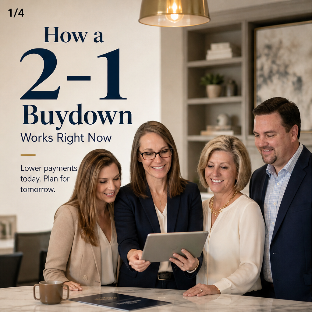 How a 2-1 Buydown Works Right Now